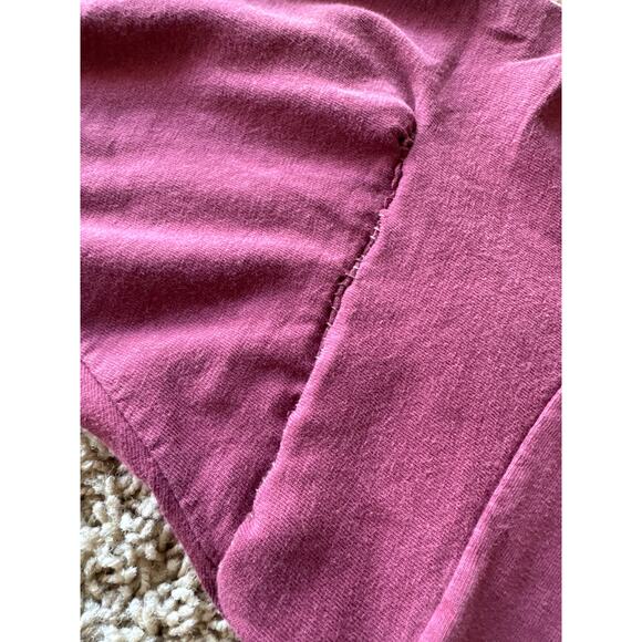 VTG ‘70s NCAA Florida State U Seminoles S Single Stitch Burgundy Ringer Jersey - Picture 5 of 10